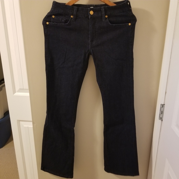 Seven for all Mankind Denim Slim Illusion Kimmie Bootcut Jeans 28 - Picture 4 of 14